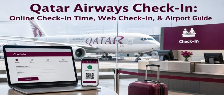 Qatar Airways Check-In: Online Check-In Time, Web Check-In, & Airport Guide